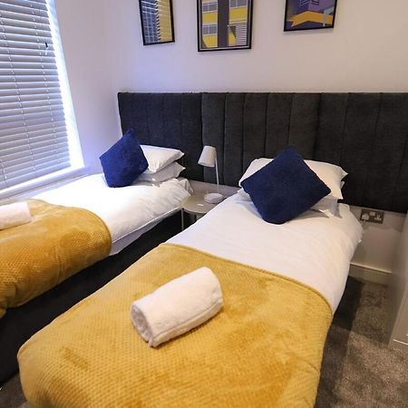 New- Modern 2Br Apt Wifi Sleep5 City Centre Sheffield Exteriör bild