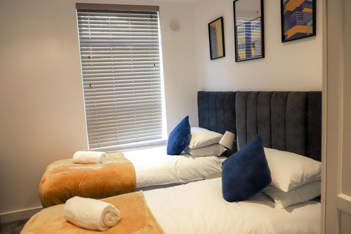 New- Modern 2Br Apt Wifi Sleep5 City Centre Sheffield Exteriör bild